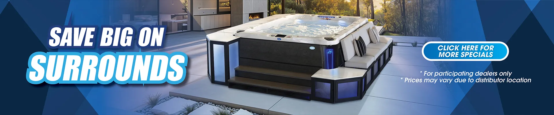 Calspas hot tub being used in a family setting - Kentwood