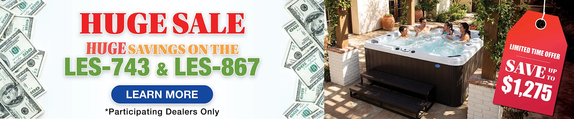 Calspas hot tub being used in a family setting - Kentwood